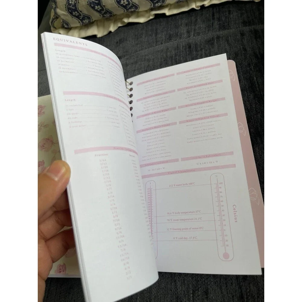 LoveShackFancy Yoobi Everblooming Rosettes Ditsy Monthly and Weekly Planner